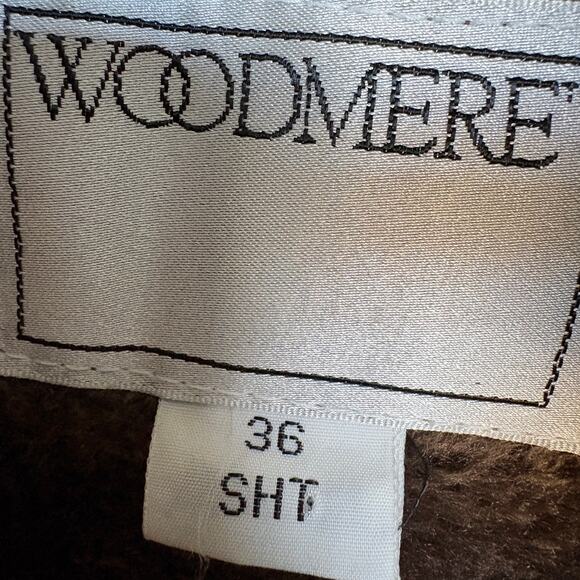 Vintage Woodmere Lined Trench Coat Double Breasted 36 SHT normcore preppy - Picture 4 of 8